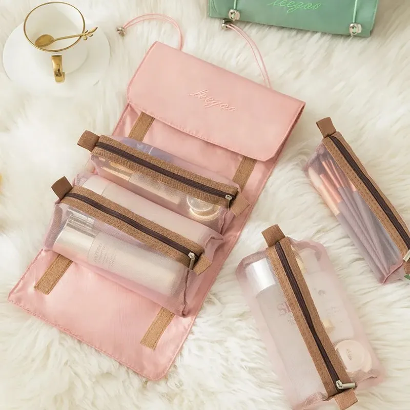 Detachable Cosmetic Bag Portable Large Capacity 4 in 1 Makeup Bags Portable Fold Review 2026: 257 Verified Reviews