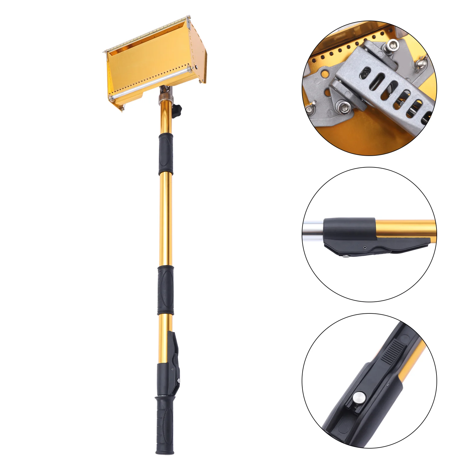 Smooth Finishing Professional Drywall Flat Box Gold-Flat Handle-Aluminum Precisi Review 2026: 191 Verified Reviews