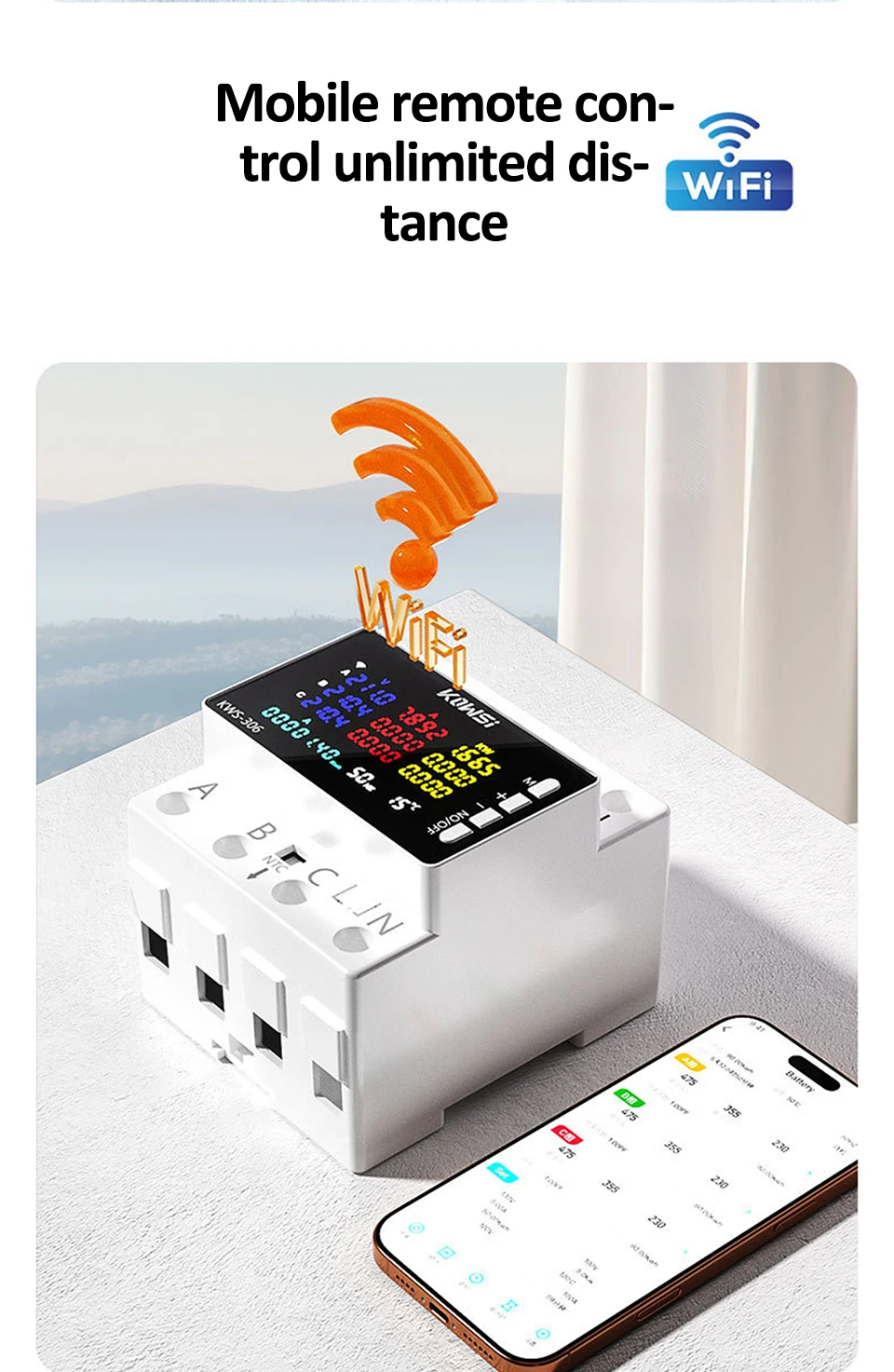 Wifi Power Energy Meter AC Monitor AC 85-290V 80A 3 Phase 4-wire DIN Rail Over U Review 2026: 185 Verified Reviews